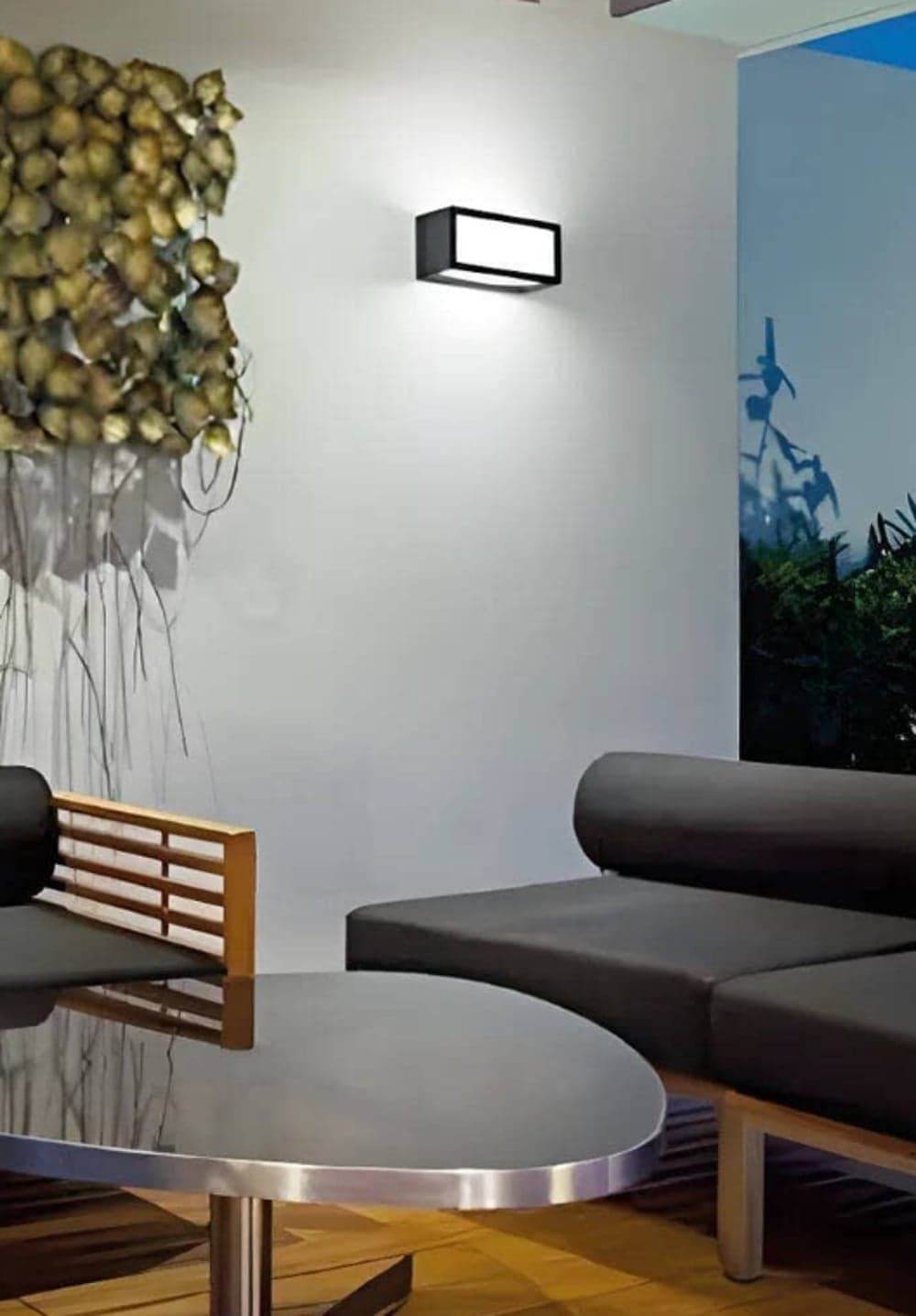 Aplique de Exterior Begur Rectangular IP65 - Imagen 2