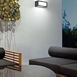 Aplique de Exterior Begur Rectangular IP65 - Imagen 2