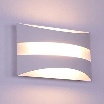 Aplique de Pared Blanco Elegante - Imagen 1