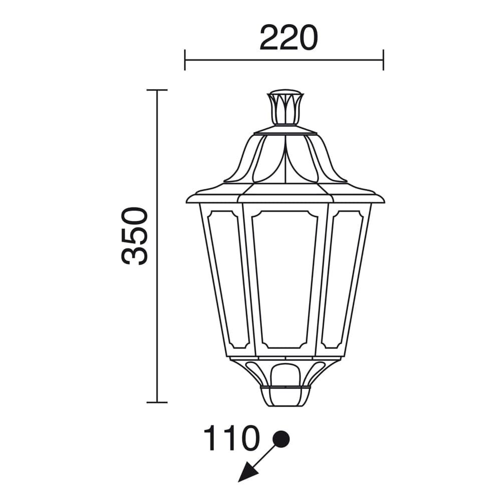 Aplique de Pared para Exterior - Imagen 2