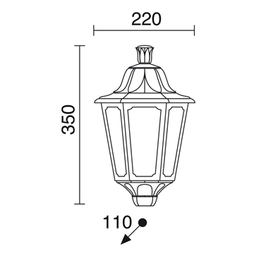 Aplique de Pared para Exterior - Imagen 2
