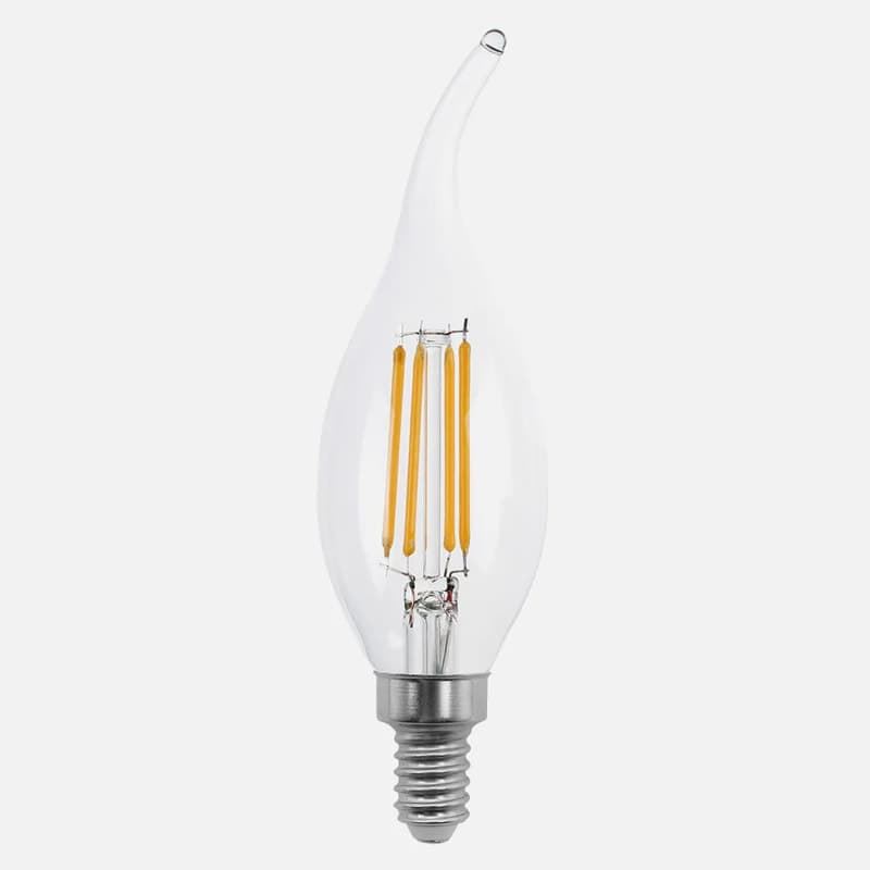 Bombilla E14 2700K (Luz Cálida) Bohemia Transparente - Imagen 1
