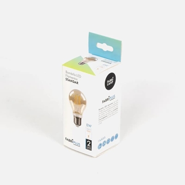 Bombilla E27 2700K (Luz Cálida) Ámbar VINTAGE - Imagen 2