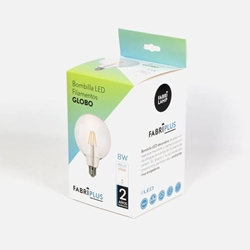 Bombilla E27 2700K Transparente de Globo - Imagen 2