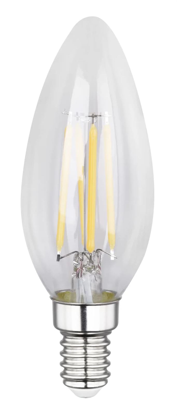 Bombilla LED E14 de 3000K de Vela (Pack de 2) - Imagen 2