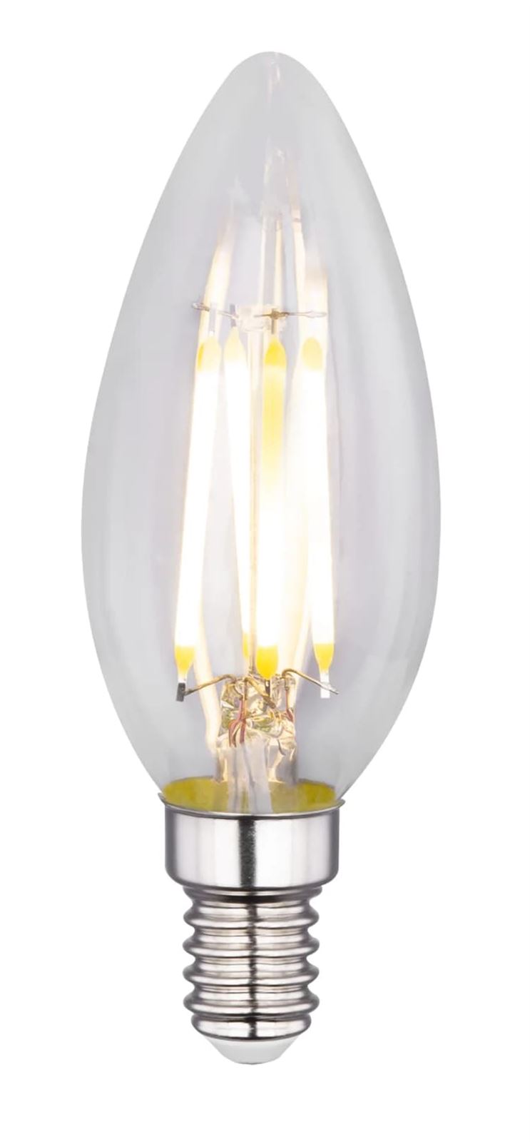 Bombilla LED E14 de 3000K de Vela (Pack de 2) - Imagen 3