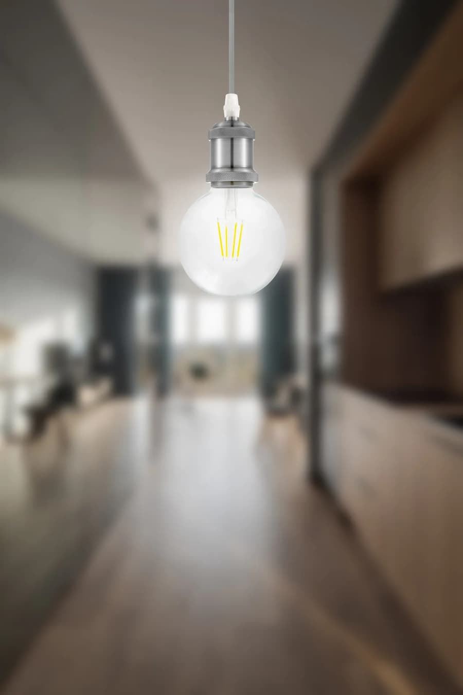 Bombilla LED E27 Globo 3000K (Luz Cálida) - Imagen 2