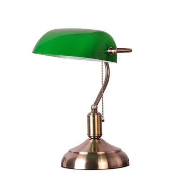 Flexo Abogado de Estilo Clásico en Metal y Cristal - Imagen 1