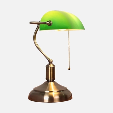 Flexo Abogado de Estilo Clásico en Metal y Cristal - Imagen 2