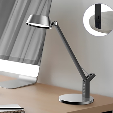 Flexo Goya LED en Metal, Orientable y con puerto USB - Imagen 1