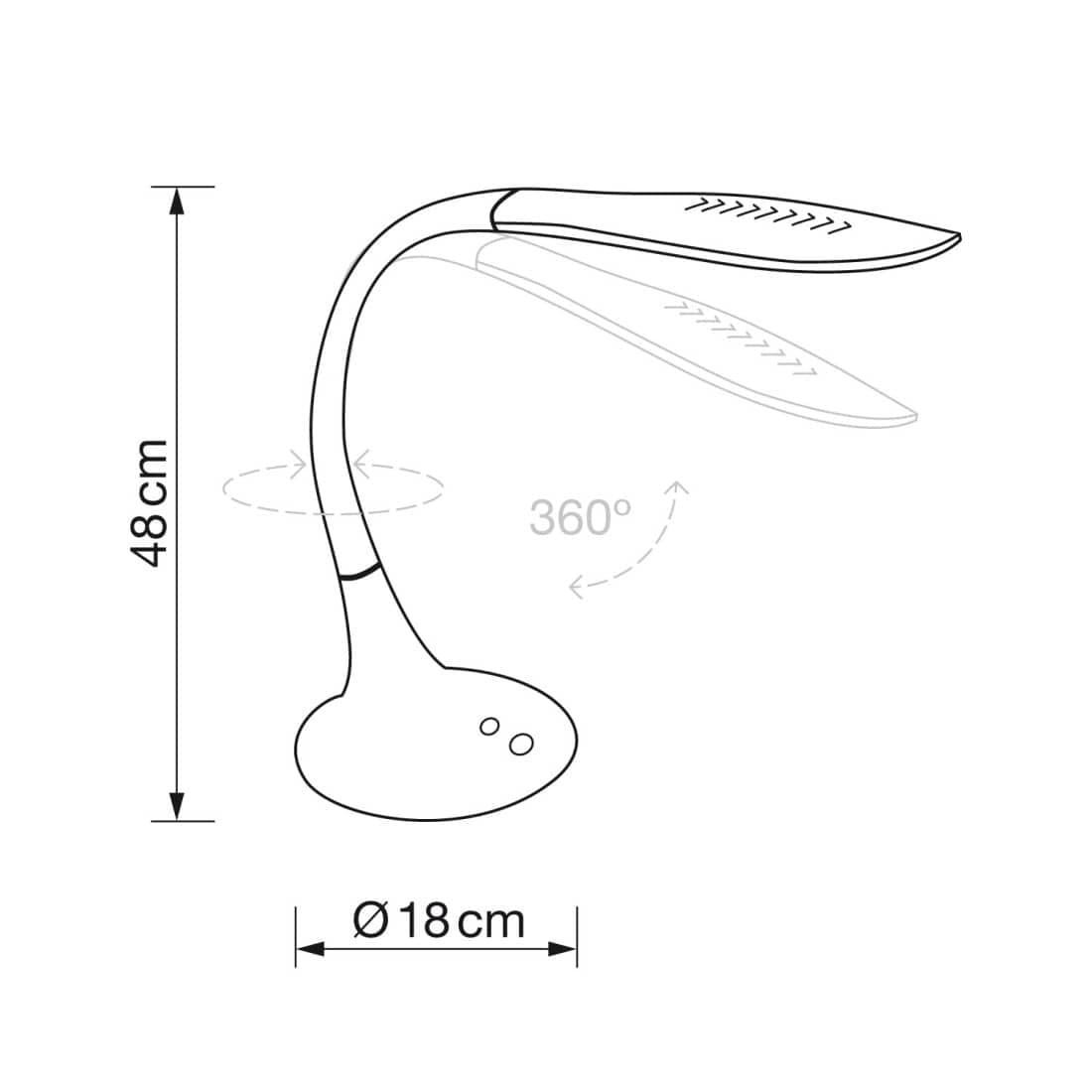Flexo León con Luz Regulable - Imagen 5