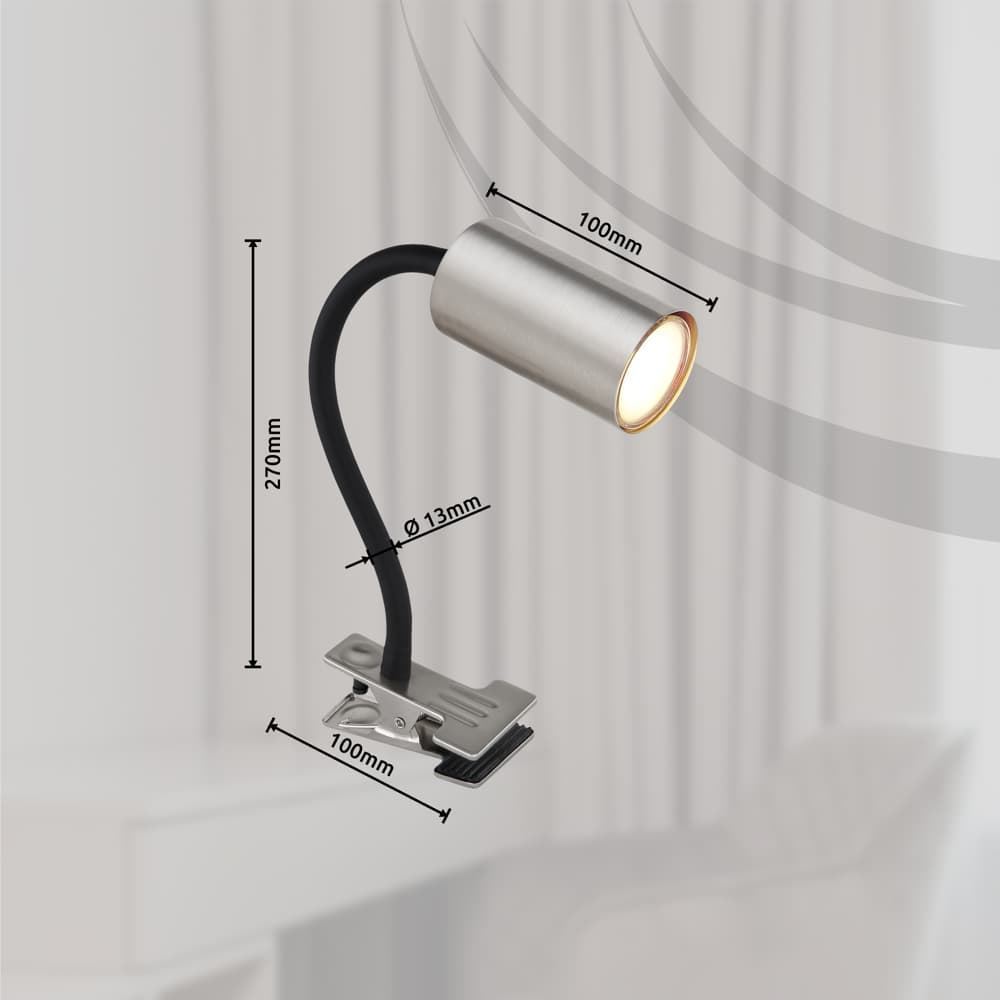 Flexo Pequeño con Pinza - Imagen 4