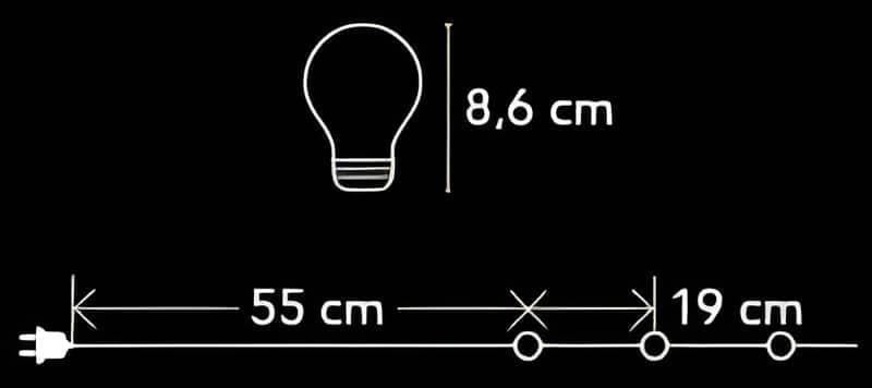 Guirnalda con Bombillas Navidad - Imagen 2