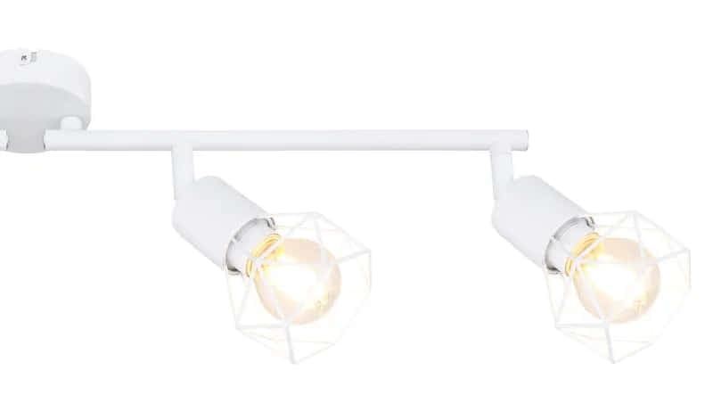 Lámpara Blanca con 4 Focos - Imagen 5