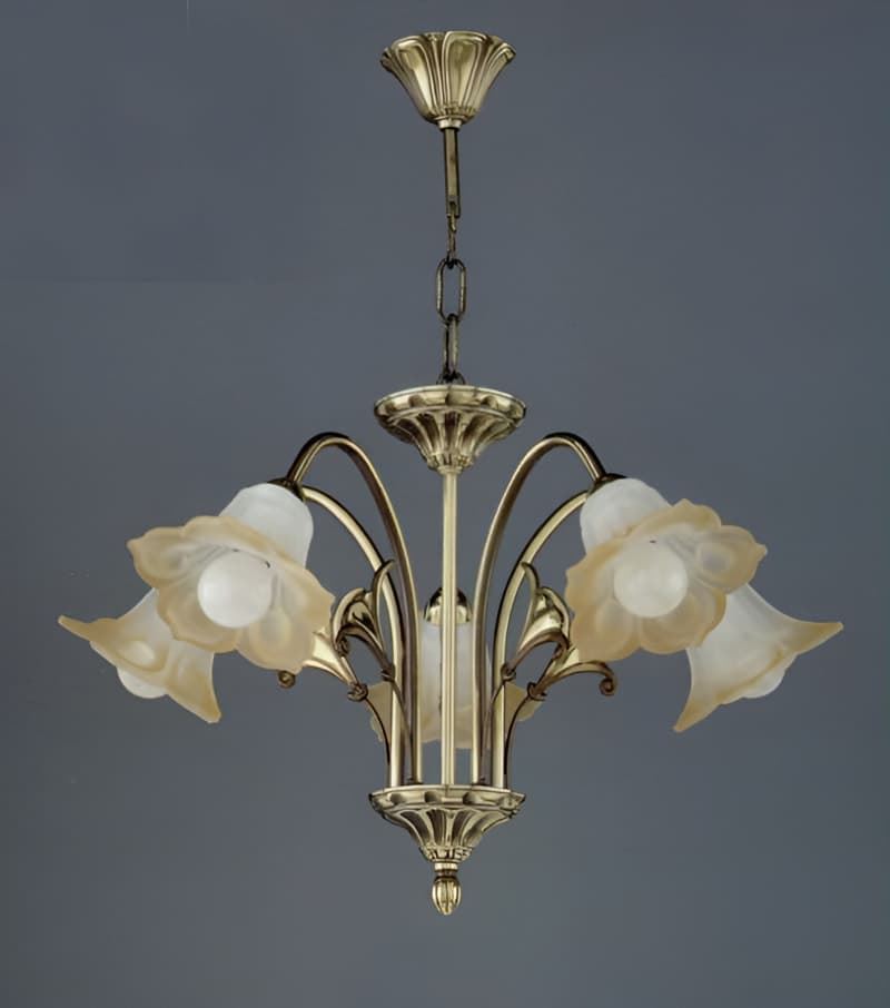 Lámpara de Bronce Fluorita - Imagen 1
