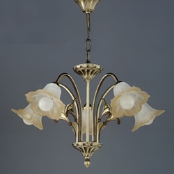 Lámpara de Bronce Fluorita - Imagen 1