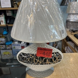 Lámpara de Cerámica Ovalada Horizontal - Imagen 1