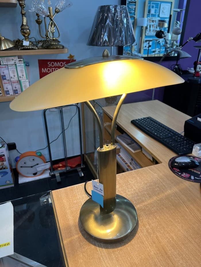 Lámpara de Mesa de Latón - Imagen 2