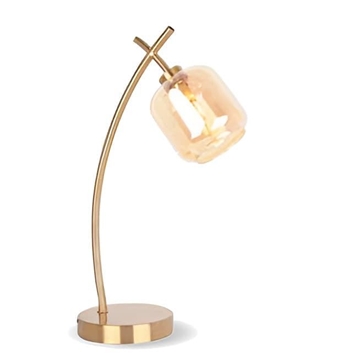 Lámpara de Mesilla Dorada - Imagen 1