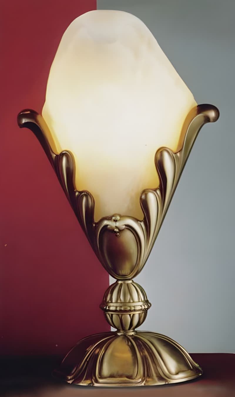 Lámpara de sobremesa de Bronce JADE - Imagen 1