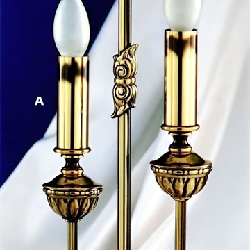 Lámpara de Sobremesa de Bronce Opalo - Imagen 1