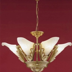 Lámpara de Techo Jade en Bronce - Imagen 1