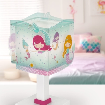 Lámpara Mesa Infantil de Sirenita - Imagen 2
