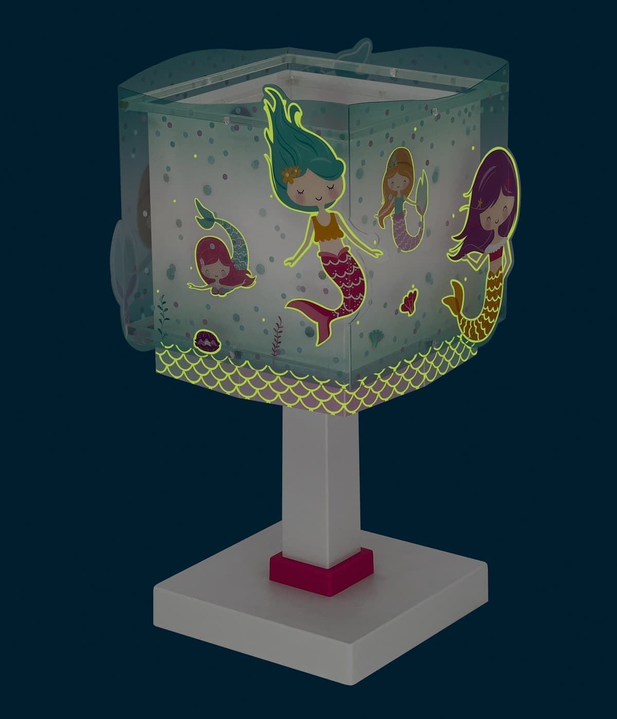 Lámpara Mesa Infantil de Sirenita - Imagen 4