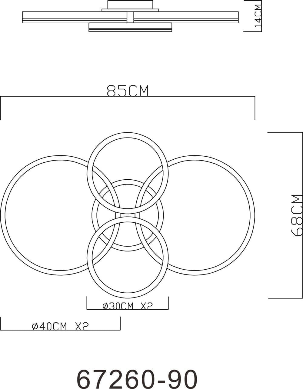 Lámpara Rubio Minimalista en Metal - Imagen 8