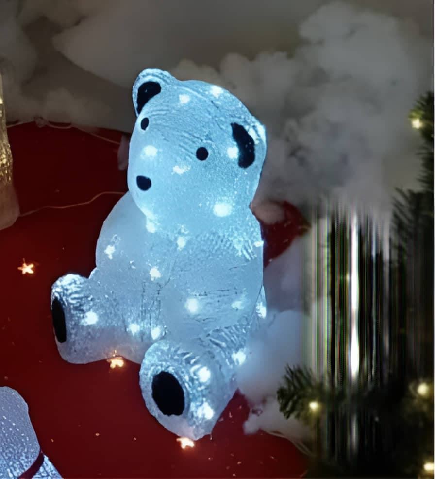 Osito Polar Navideño - Imagen 2