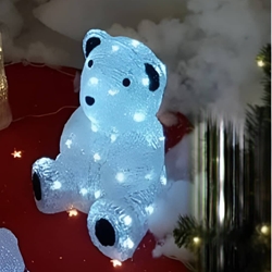 Osito Polar Navideño - Imagen 2