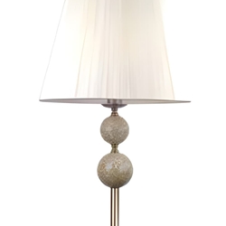 Pie de Salón Cuero Beige - Imagen 1