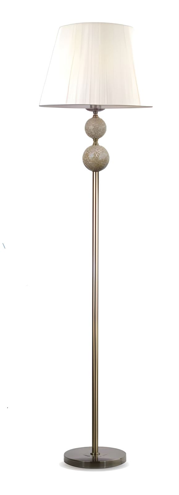 Pie de Salón Cuero Beige - Imagen 2