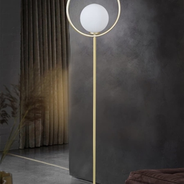 Pie de Salón Moderno en Acero - Imagen 1