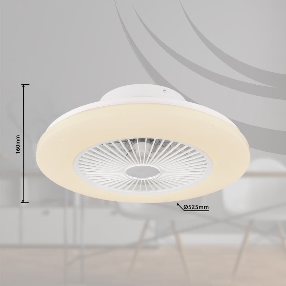 Plafón con Ventilador Travo - Imagen 10