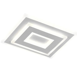 Plafón Cuadrado Blanco mate - Imagen 1