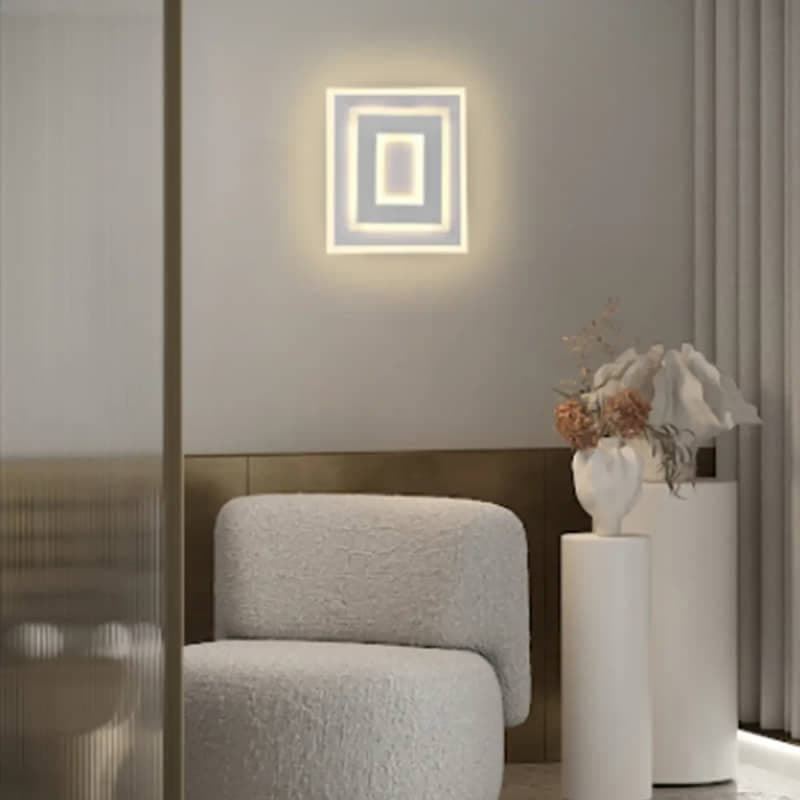 Plafón Cuadrado Blanco mate - Imagen 3