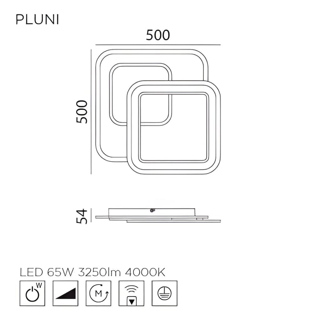 Plafón de Techo Pluni LED 65W - Imagen 5