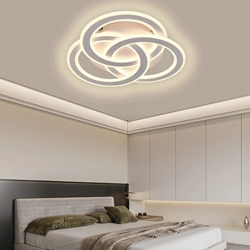 Plafón Elise de Círculos Entrelazados - Imagen 2