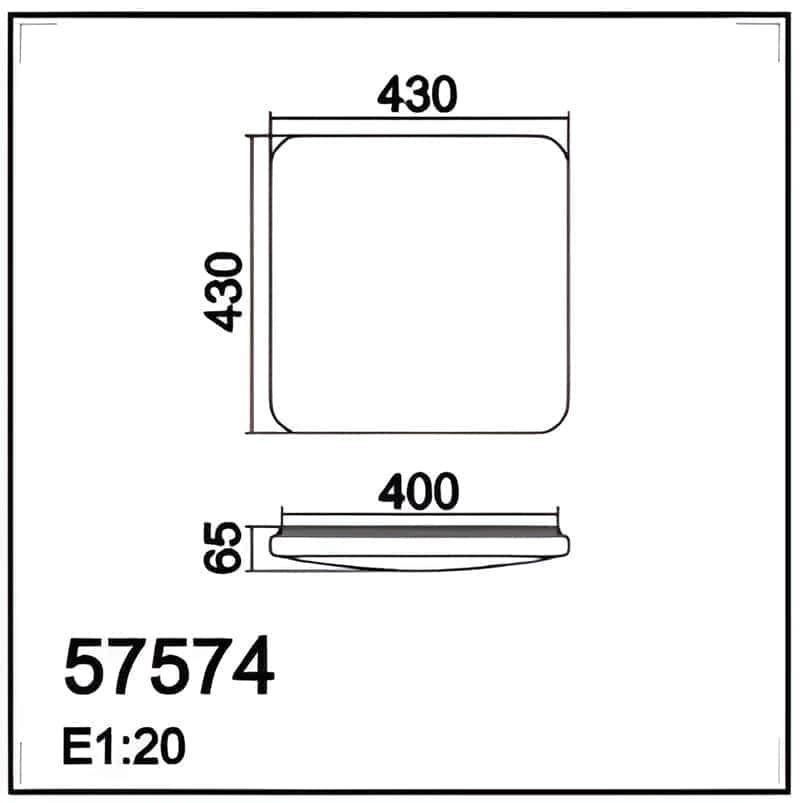 Plafón Eras de Bordes Redondeados - Imagen 4