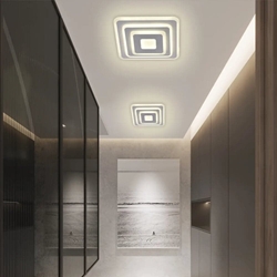 Plafón Mini Cub Cuadrado para Techo o Pared - Imagen 2