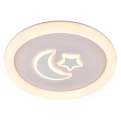 Plafón Moon Infantil con Estrella y Luna - Imagen 1
