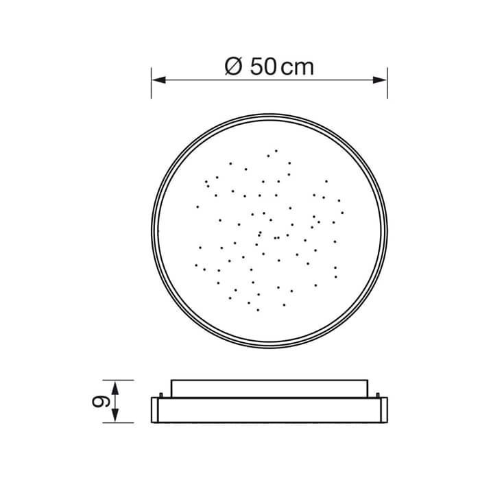 Plafón Perla para Dormitorio Juvenil - Imagen 4
