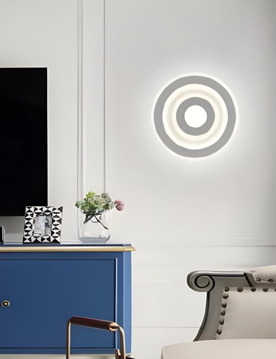 Plafón Sun Mini Circular Blanco Mate - Imagen 2