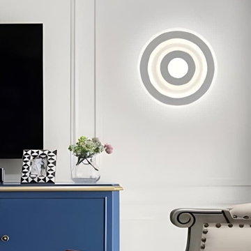 Plafón Sun Mini Circular Blanco Mate - Imagen 2