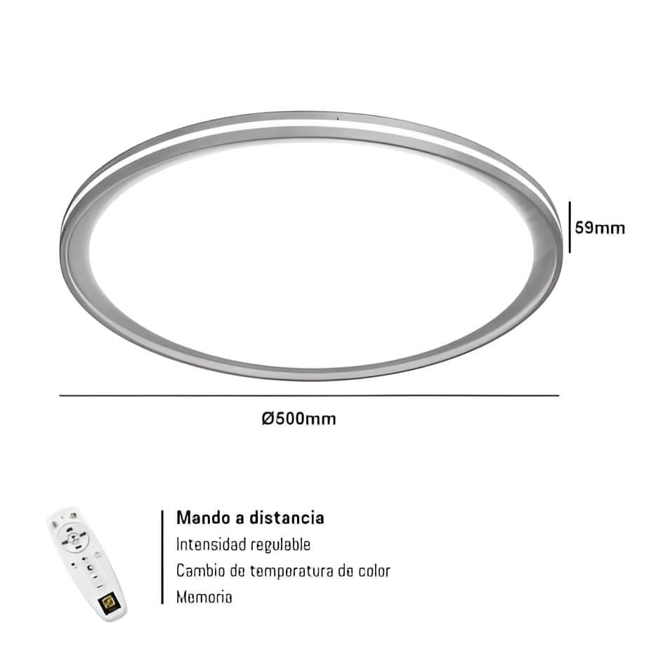 Plafón Suton Efecto Madera con Iluminación Lateral - Imagen 4