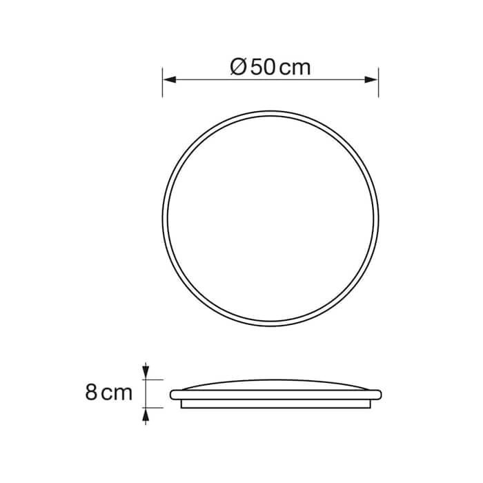 Plafón Trendy con Dorado - Imagen 4