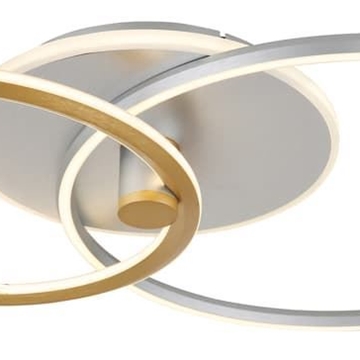 Plafón Umbra en Aluminio Cepillado - Imagen 1