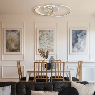 Plafón Umbra en Aluminio Cepillado - Imagen 2