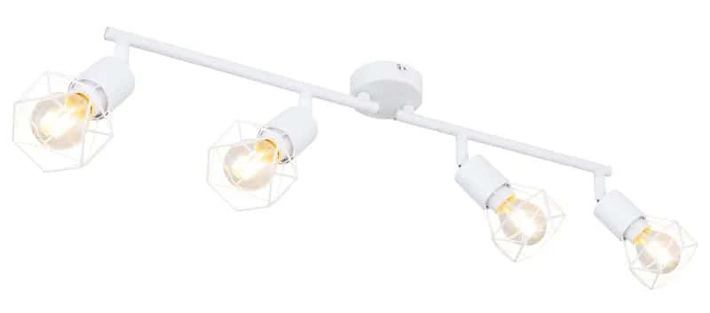 Regleta con 4 Focos en color Blanco - Imagen 4